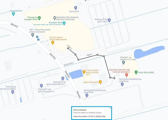 Marynarska Aquapark Apartamento Reda